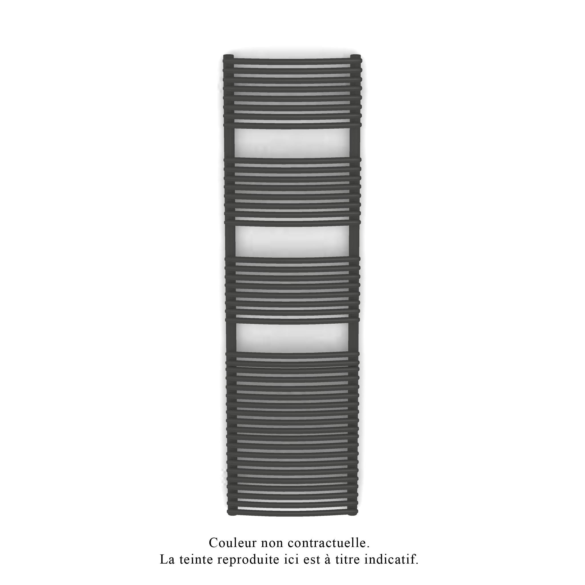 Acova - Kéva Spa EC cintré, Umbra Grey 7222, 950W, H 1751 mm / L 500 mm