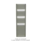 Acova - Kéva Spa EC cintré, Cement Grey 7233, 950W, H 1751 mm / L 500 mm