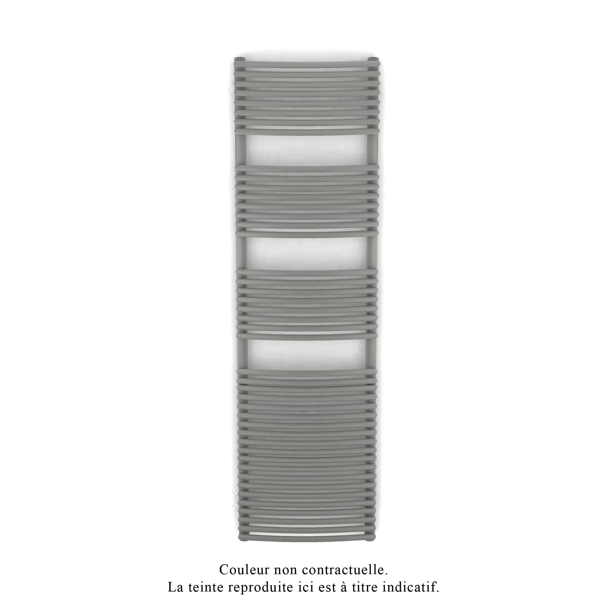 Acova - Kéva Spa EC cintré, Grey Aluminium 9007, 950W, H 1751 mm / L 500 mm