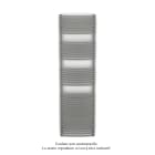 Acova - Kéva Spa EC cintré, Grey Aluminium 9007, 950W, H 1751 mm / L 500 mm