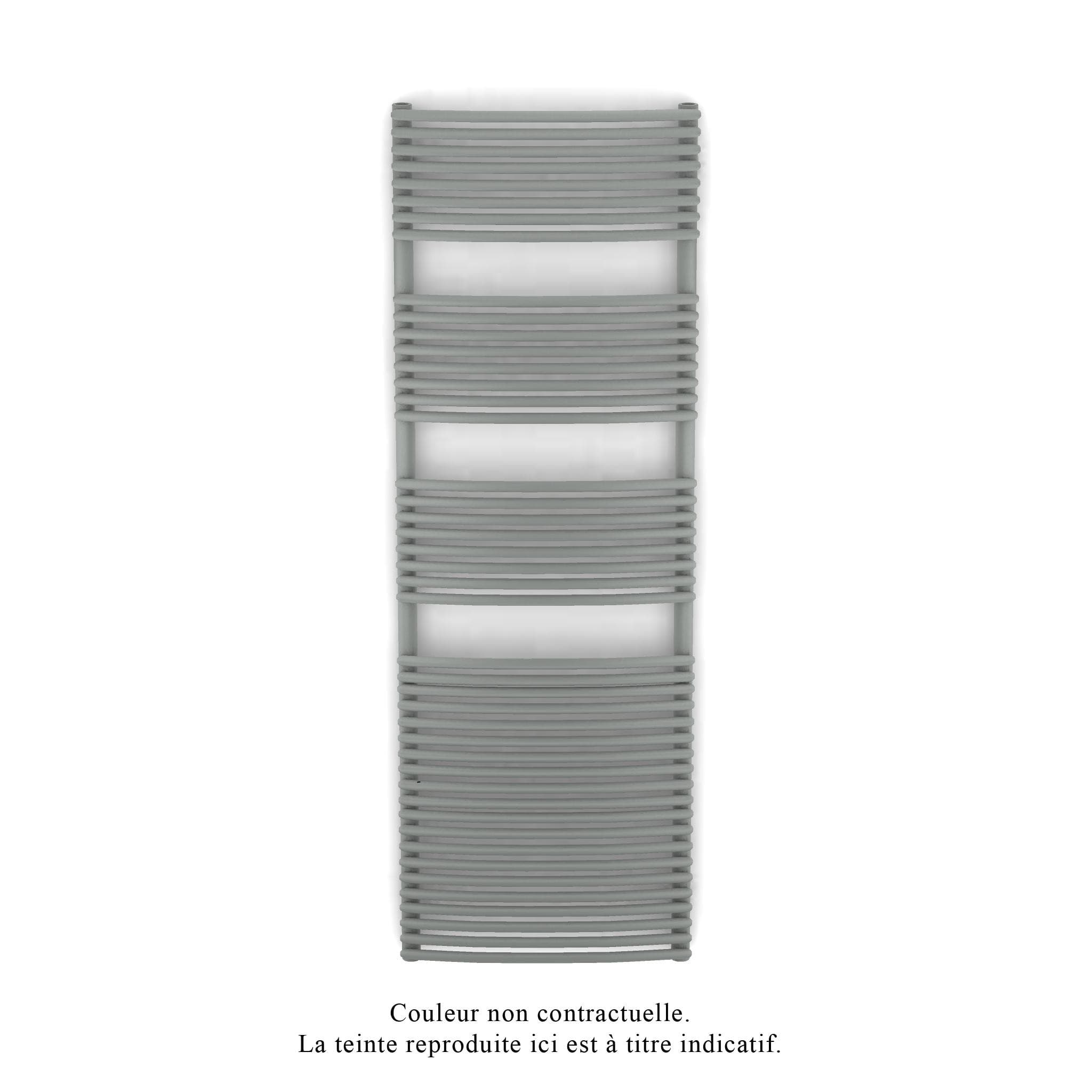 Acova - Kéva Spa EC cintré, Titane 0335, 950W, H 1751 mm / L 500 mm