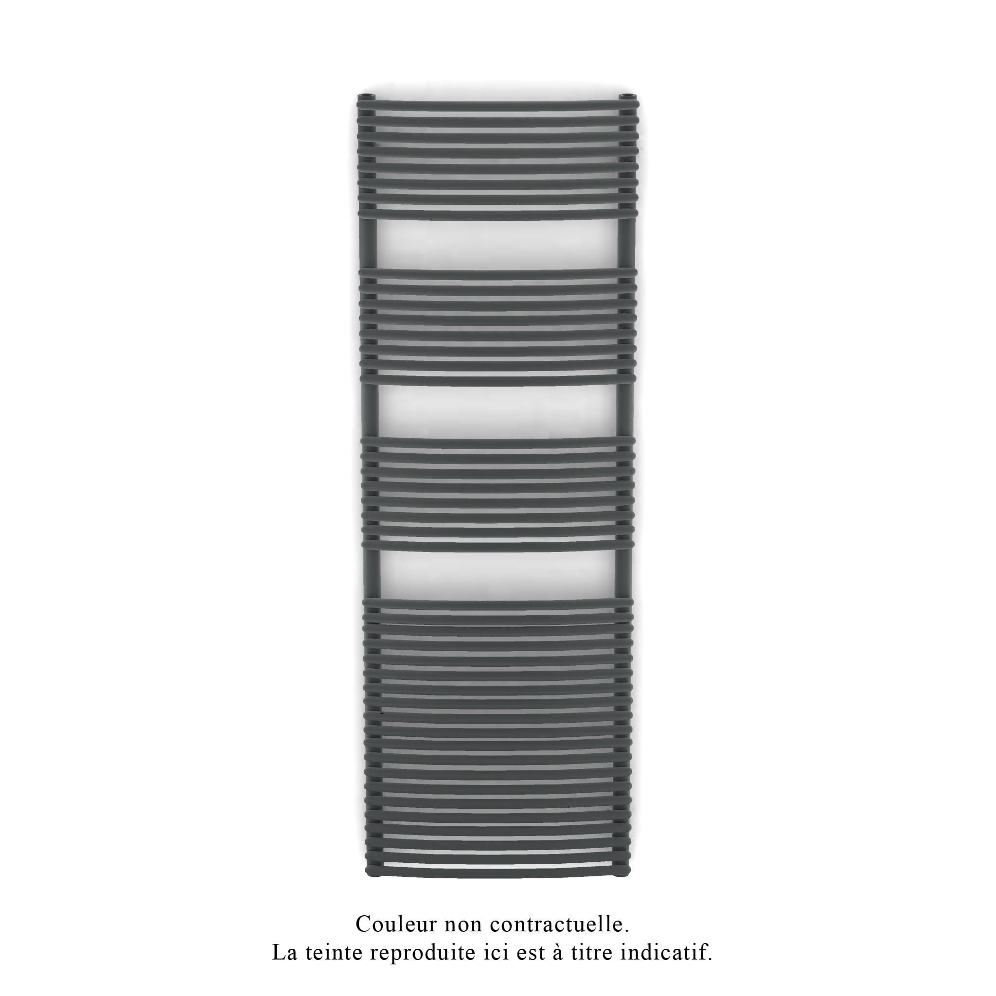 Acova - Kéva Spa EC cintré, Black Matt 0557, 1133W, H 1751 mm / L 600 mm