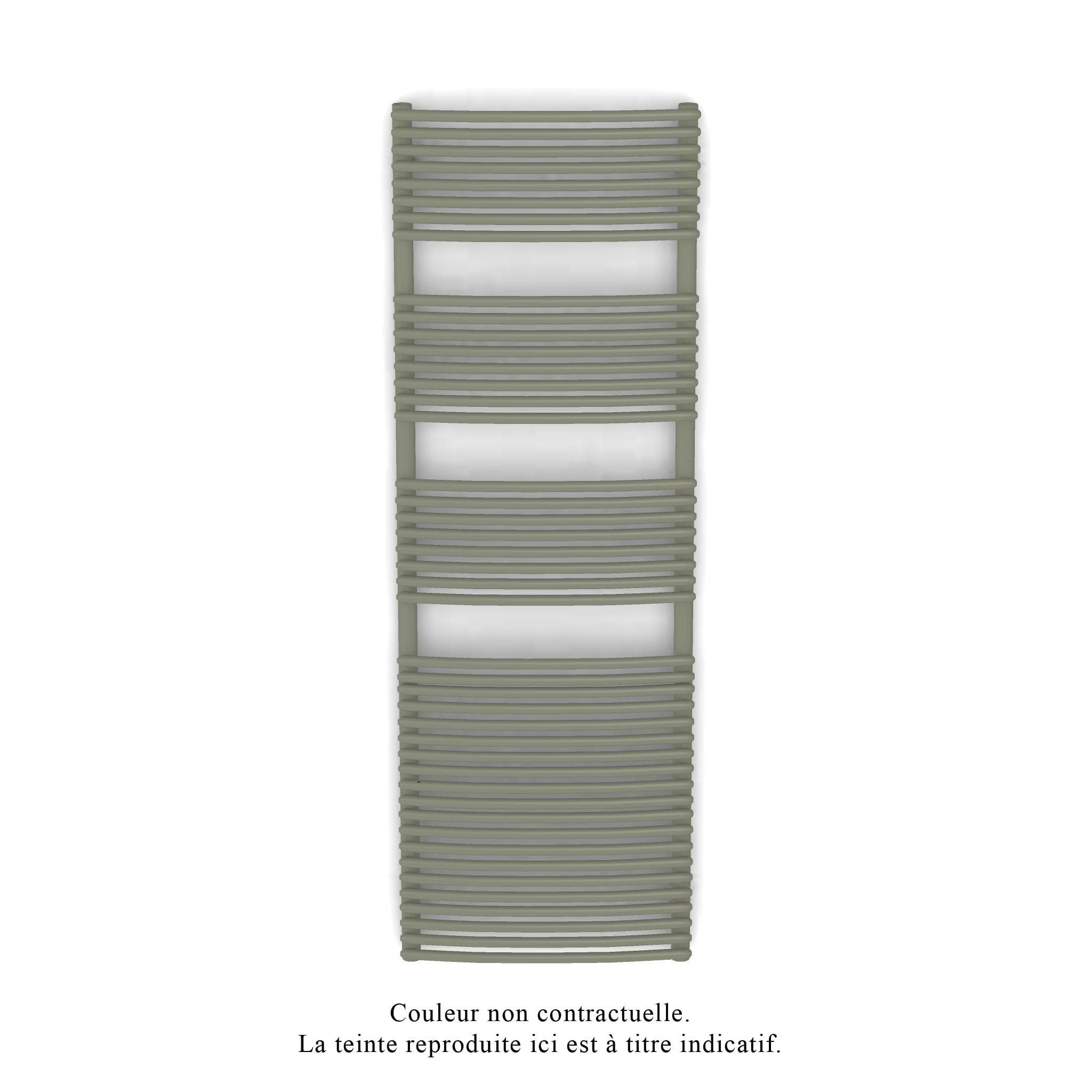 Acova - Kéva Spa EC cintré, Cement Grey 7233, 1133W, H 1751 mm / L 600 mm