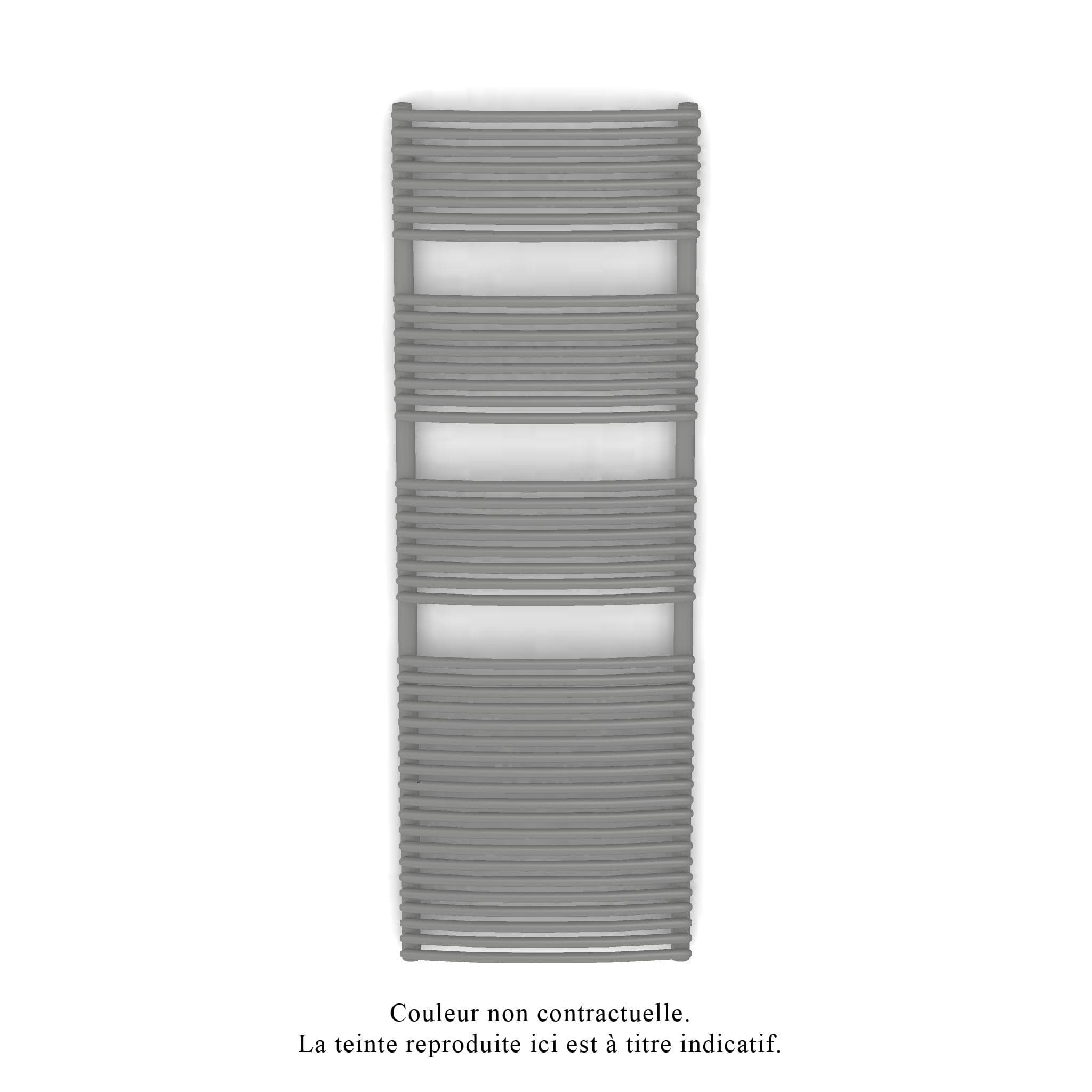 Acova - Kéva Spa EC cintré, Telegrey 2 7246, 1133W, H 1751 mm / L 600 mm