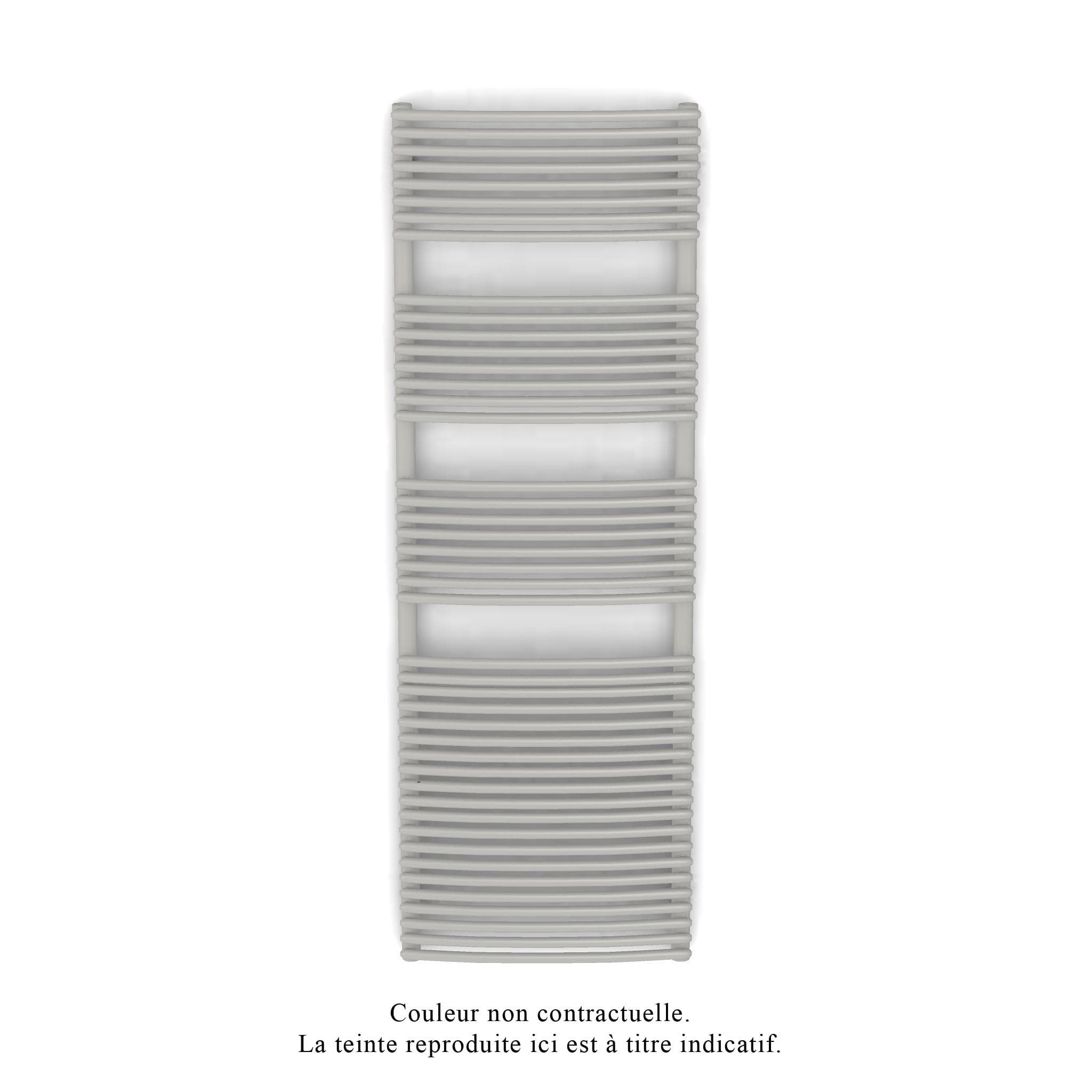 Acova - Kéva Spa EC cintré, Telegrey 4 7247, 1133W, H 1751 mm / L 600 mm