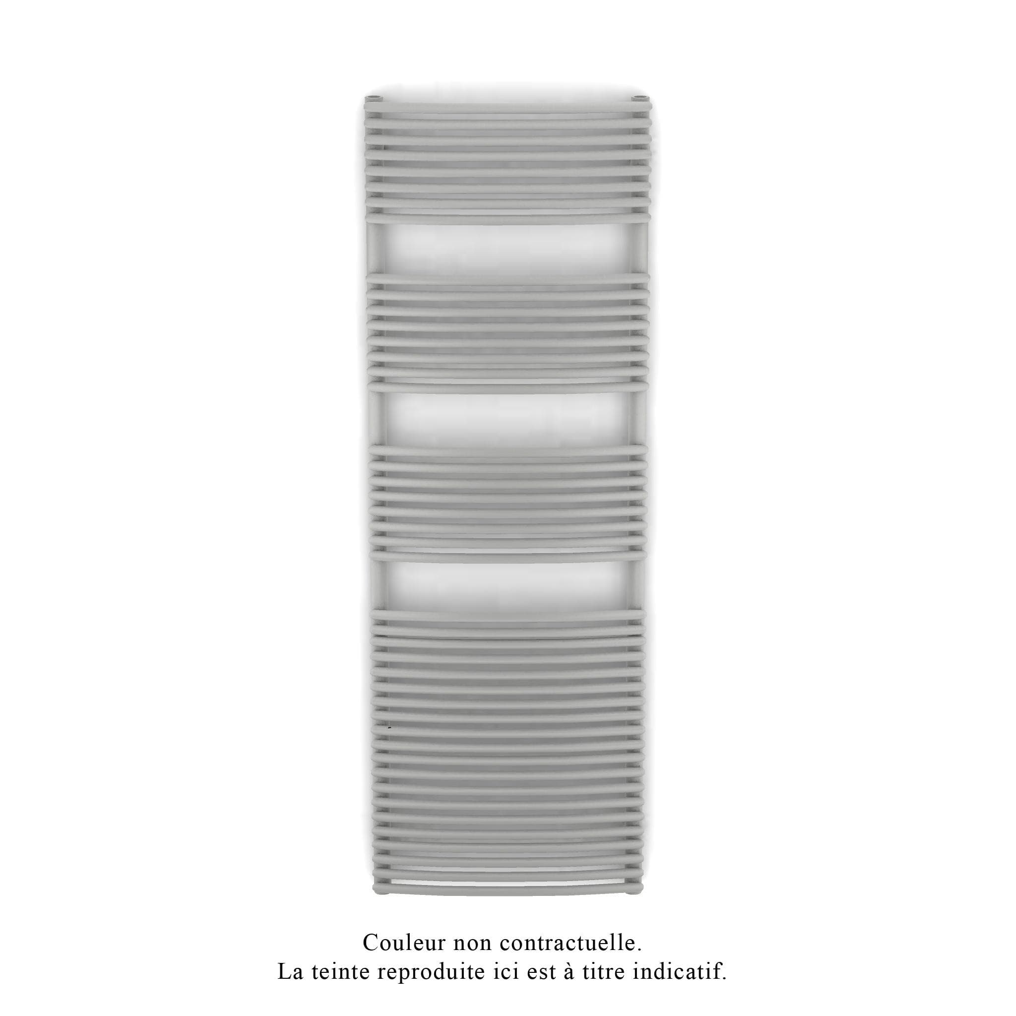 Acova - Kéva Spa EC cintré, White Aluminium 9006, 1133W, H 1751 mm / L 600 mm