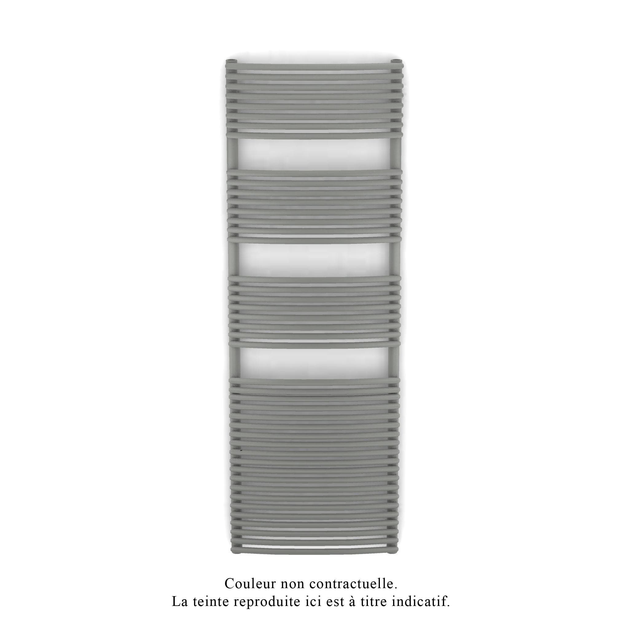 Acova - Kéva Spa EC cintré, Grey Aluminium 9007, 1133W, H 1751 mm / L 600 mm