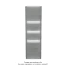 Acova - Kéva Spa EC cintré, Titane 0335, 1133W, H 1751 mm / L 600 mm