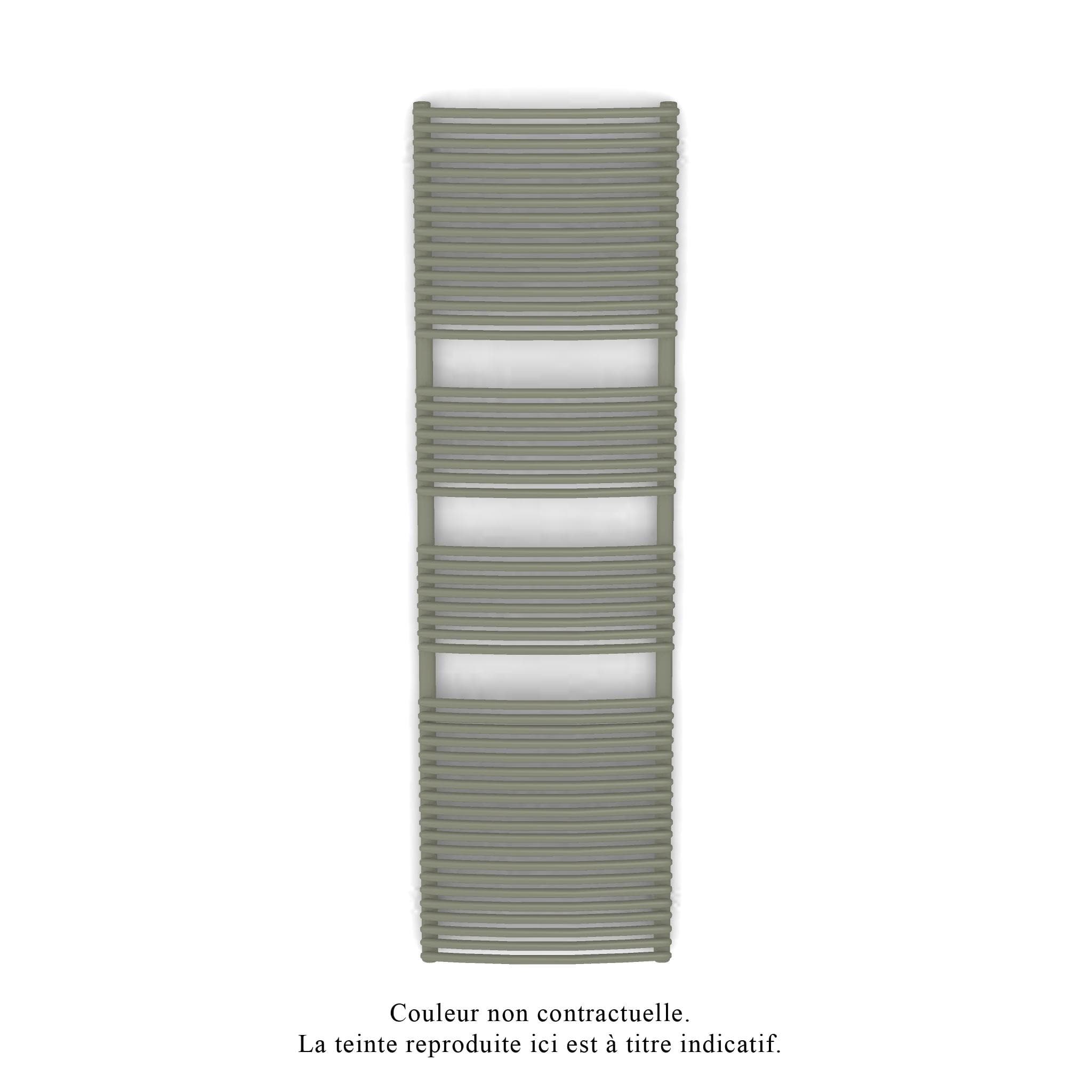 Acova - Kéva Spa EC cintré, Cement Grey 7233, 1315W, H 2015 mm / L 600 mm