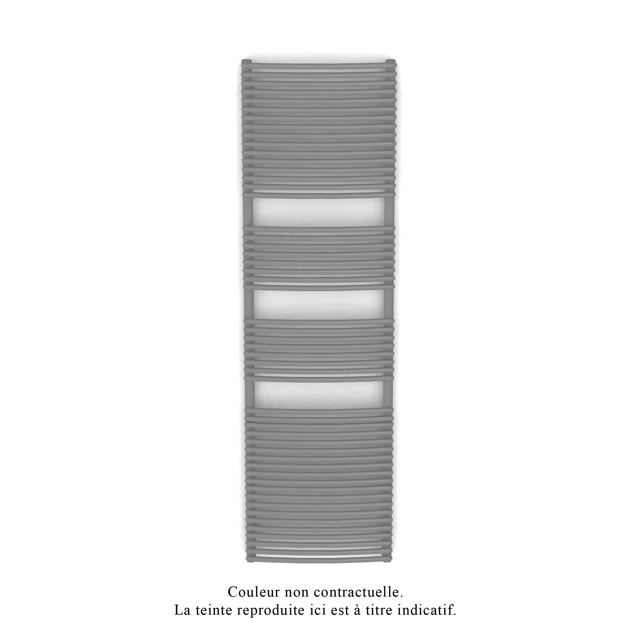 Acova - Kéva Spa EC cintré, Telegrey 2 7246, 1315W, H 2015 mm / L 600 mm