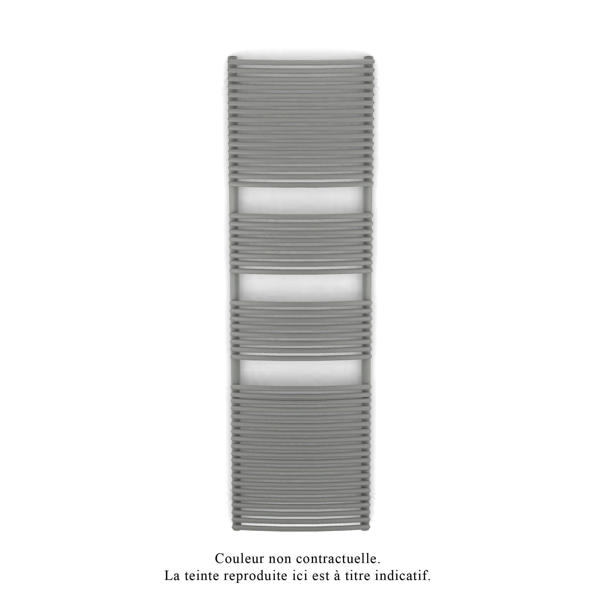 Acova - Kéva Spa EC cintré, Grey Aluminium 9007, 1315W, H 2015 mm / L 600 mm