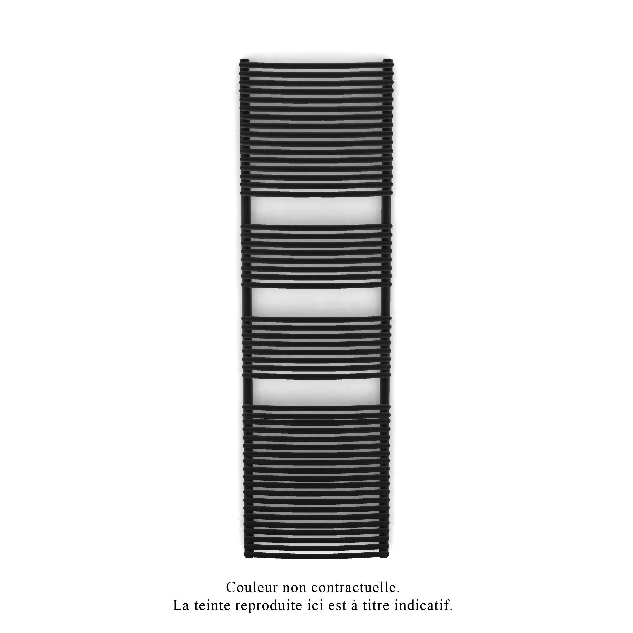 Acova - Kéva Spa EC cintré, Traffic Black 9217, 1315W, H 2015 mm / L 600 mm