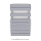 Acova - Fassane Spa Symétrique EC, 2 patères, Light Jeans, 411W, H815mm / L500mm