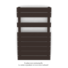 Acova - Fassane Spa Symétrique EC, 2 patères, Dark Brown, 411W, H815mm / L500mm