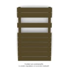 Acova - Fassane Spa Symétrique EC, 2 patères, Bronze, 411W, H815mm / L500mm