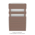 Acova - Fassane Spa Symétrique EC, 2 patères, Terracotta Faded, 411W, H815mm / L500mm