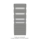 Acova - Fassane Spa Symétrique EC, 2 patères, Telegrey 2, 625W, H1333mm / L500mm