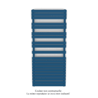 Acova - Fassane Spa Symétrique EC, 2 patères, Gentian Blue, 1300W, H1851mm / L800mm