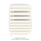 Acova - Fassane Spa Asym EC +Air,G, Edelweiss m. 0067, 429W, H 842 mm / L 550 mm