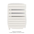 Acova - Fassane Spa Asym EC +Air,G, Light Beige 0253, 429W, H 842 mm / L 550 mm