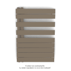 Acova - Fassane Spa Asymétrique EC gauche, Beige Grey, 429W, H 805 mm / L 550 mm