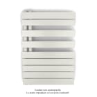 Acova - Fassane Spa Asymétrique EC gauche, White Quartz, 429W, H 805 mm / L 550 mm