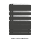 Acova - Fassane Spa Asymétrique EC gauche, Umbra Grey, 429W, H 805 mm / L 550 mm