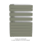 Acova - Fassane Spa Asymétrique EC gauche, Cement Grey, 429W, H 805 mm / L 550 mm