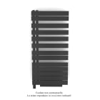 Acova - Fassane Spa Asym EC +Air,G, Anthracite Grey 7016, 594W, H 1220 mm / L 550 mm