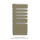 Acova - Fassane Spa Asymétrique EC gauche, Yellow Grey, 594W, H 1183 mm / L 550 mm