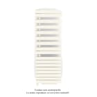 Acova - Fassane Spa Asym EC +Air,G, Edelweiss m. 0067, 809W, H 1713 mm / L 550 mm