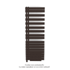 Acova - Fassane Spa Asym EC +Air,G, Dark Brown 0270, 809W, H 1713 mm / L 550 mm