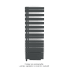 Acova - Fassane Spa Asym EC +Air,G, Black Matt 0557, 809W, H 1713 mm / L 550 mm