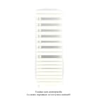 Acova - Fassane Spa Asym EC +Air,G, Pure White 9010, 809W, H 1713 mm / L 550 mm