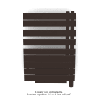 Acova - Fassane Spa Asym EC +Air,D, Dark Brown 0270, 429W, H 842 mm / L 550 mm
