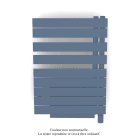 Acova - Fassane Spa Asym EC +Air,D, Pigeon Blue 5214, 429W, H 842 mm / L 550 mm