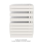 Acova - Fassane Spa Asymétrique EC droite, Light Beige, 429W, H 805 mm / L 550 mm