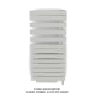 Acova - Fassane Spa Asym EC +Air,D, Light Grey 0262, 594W, H 1220 mm / L 550 mm