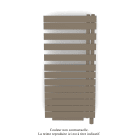Acova - Fassane Spa Asym EC +Air,D, Beige Grey 0267, 594W, H 1220 mm / L 550 mm