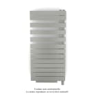 Acova - Fassane Spa Asym EC +Air,D, Inox Look 0332, 594W, H 1220 mm / L 550 mm
