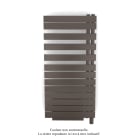 Acova - Fassane Spa Asym EC +Air,D, Brown Quartz 0529, 594W, H 1220 mm / L 550 mm