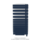 Acova - Fassane Spa Asym EC +Air,D, Sapphire Blue 5203, 594W, H 1220 mm / L 550 mm