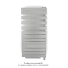 Acova - Fassane Spa Asym EC +Air,D, White Aluminium 9006, 594W, H 1220 mm / L 550 mm