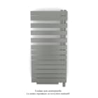 Acova - Fassane Spa Asym EC +Air,D, Grey Aluminium 9007, 594W, H 1220 mm / L 550 mm