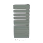 Acova - Fassane Spa Asymétrique EC droite, Blue Grey, 594W, H 1183 mm / L 550 mm