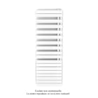 Acova - Fassane Spa Asymétrique EC droite, White Matt, 809W, H 1676 mm / L 550 mm