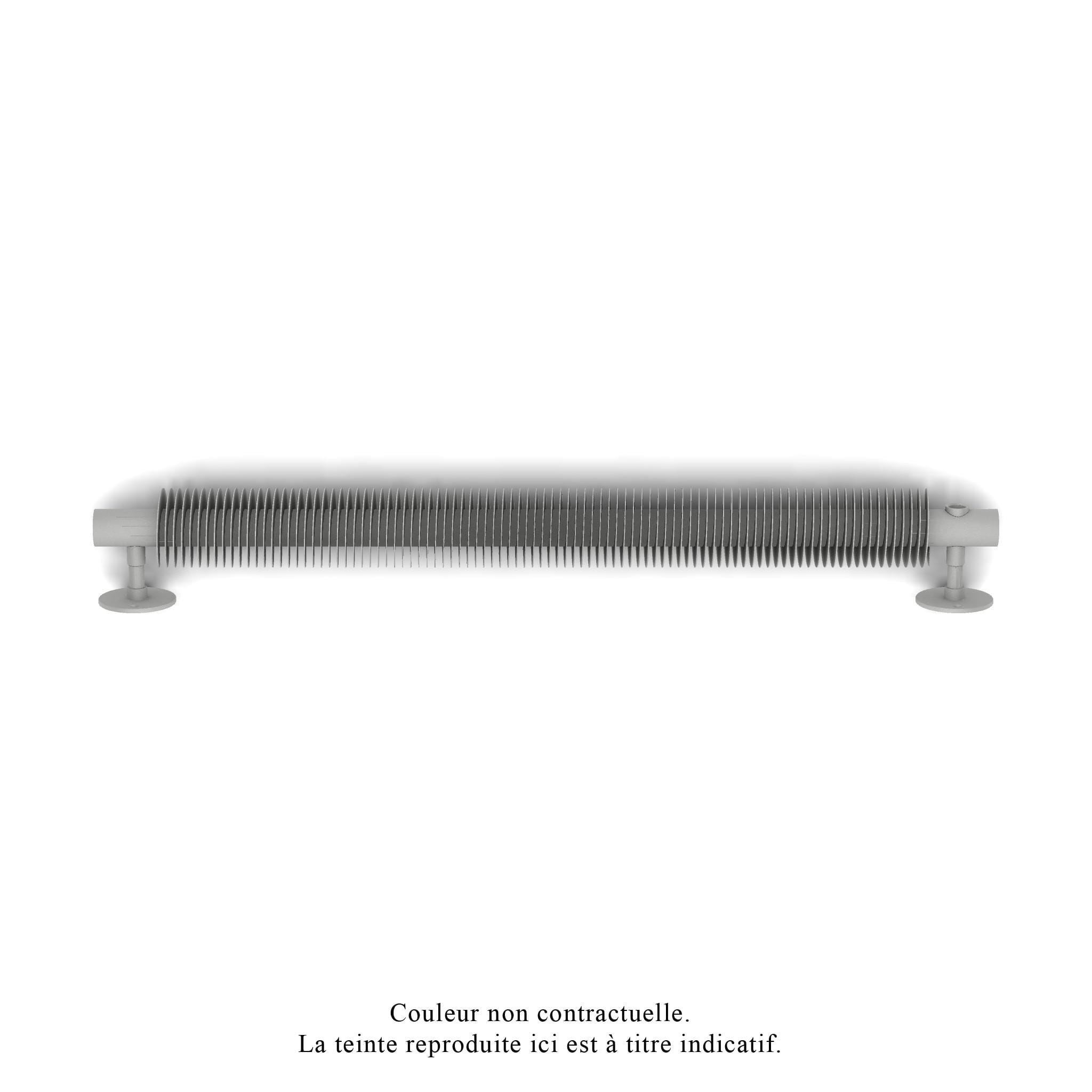 Acova - DécoForm plinthe EC, White Aluminium 9006, 246W, H130mm / L1000mm