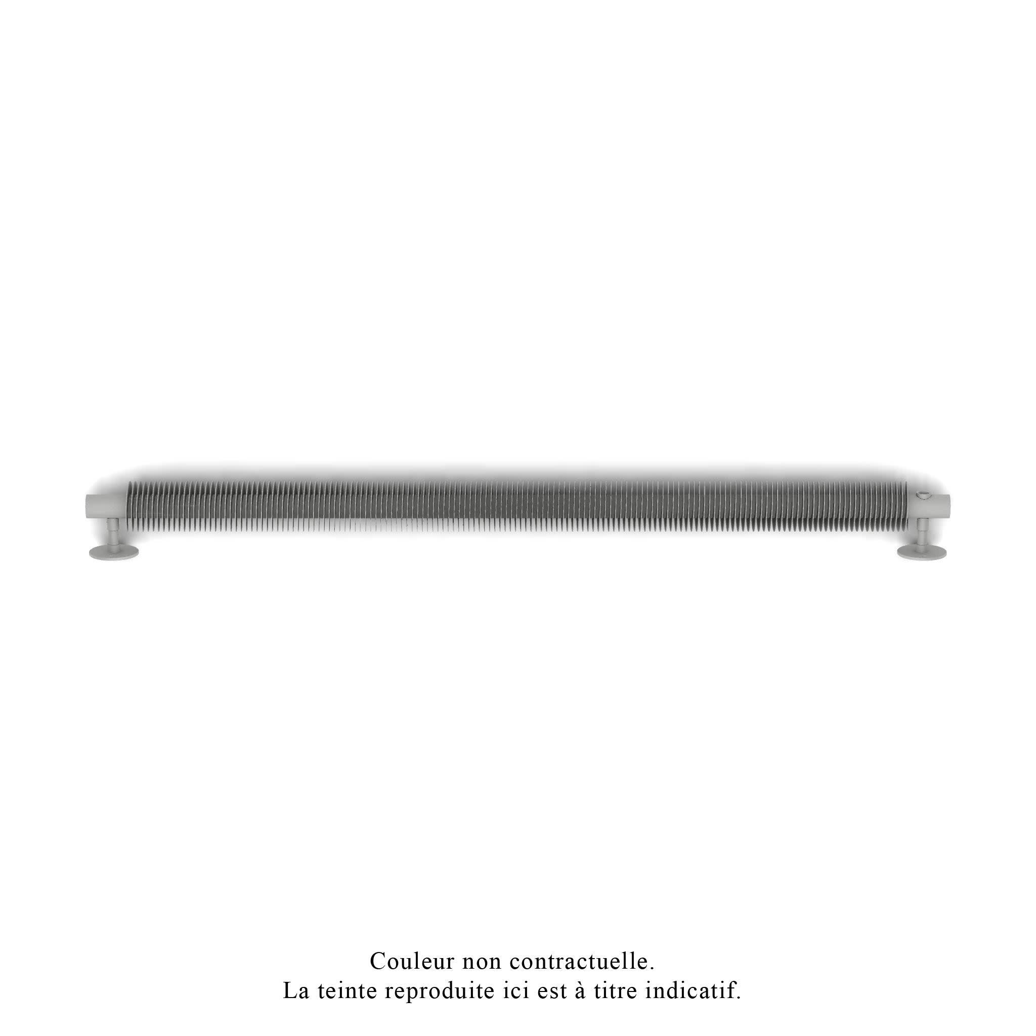 Acova - DécoForm plinthe EC, White Aluminium 9006, 361W, H130mm / L1500mm