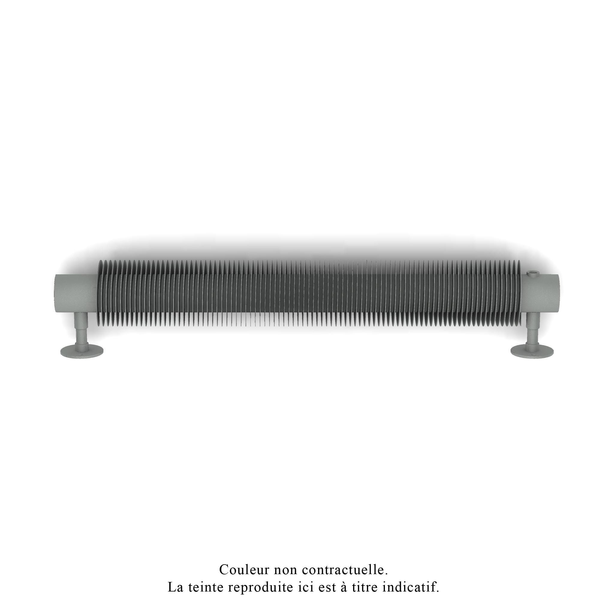 Acova - DécoForm plinthe EC, Titane 0335, 370W, H190mm / L1000mm