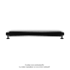 Acova - DécoForm plinthe EC, Jet Black 9005, 565W, H190mm / L1500mm